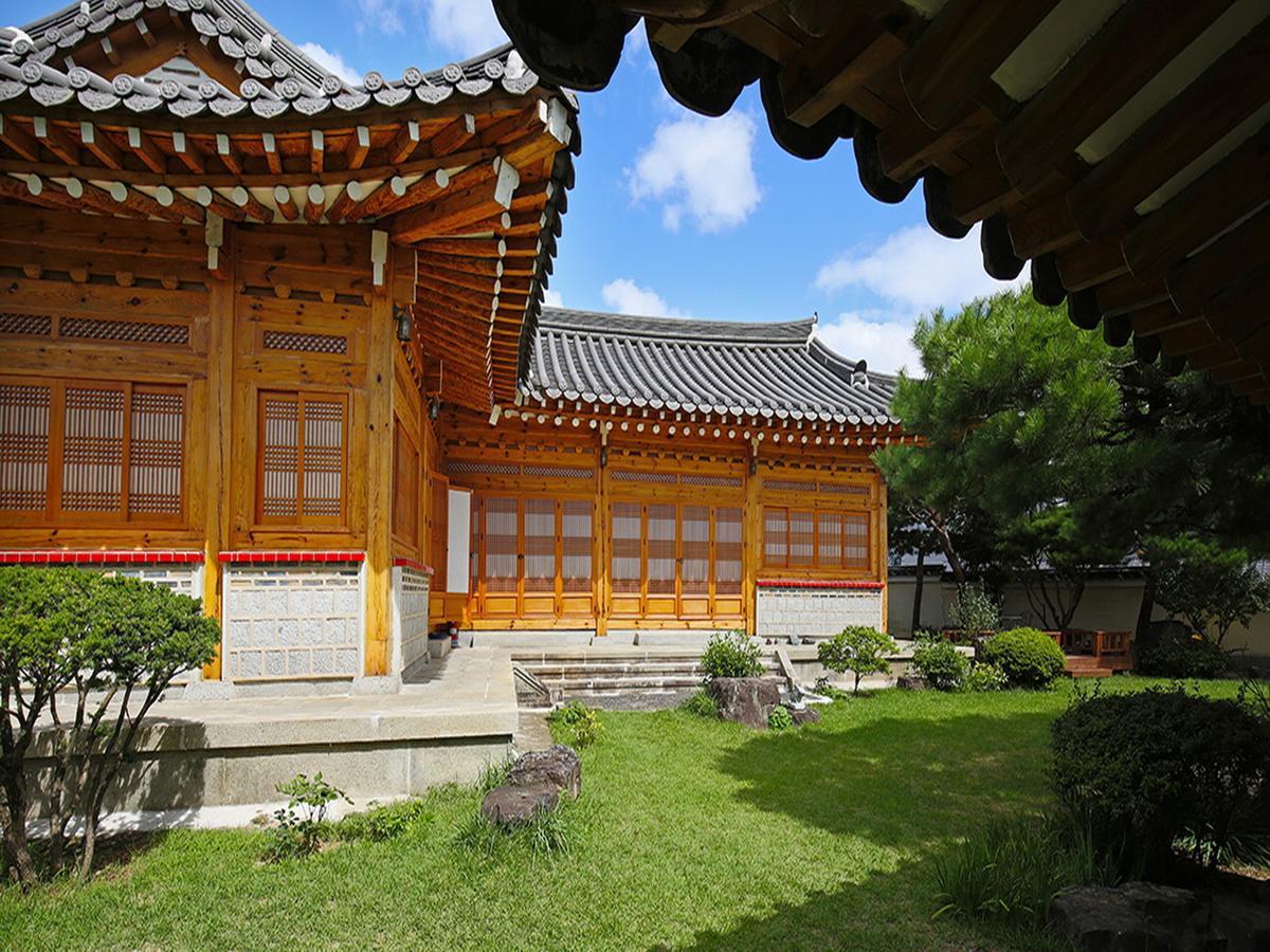 Cheonggong Hanok Stay Gyeongju Exterior foto